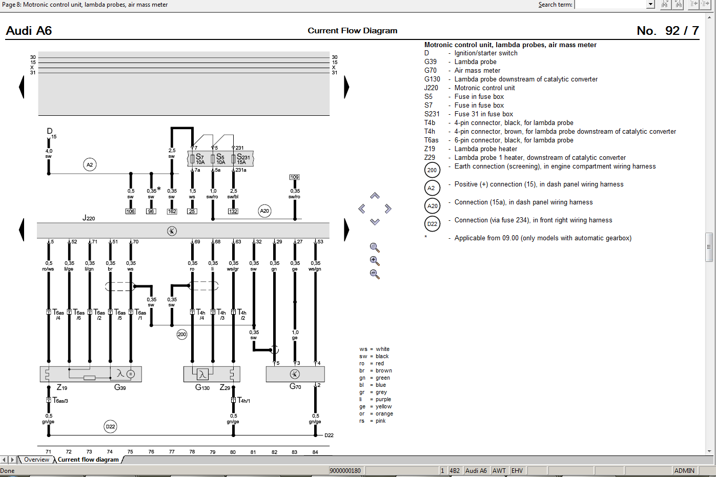 sourcing wiring diagrams | Audi-Sport.net