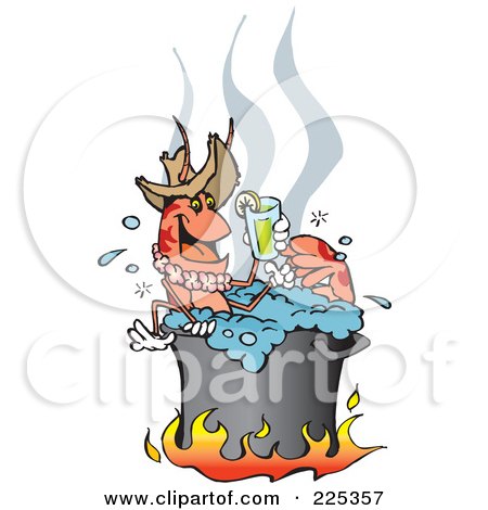 225357-Royalty-Free-RF-Clipart-Illustration-Of-A-Happy-Prawn-Drinking-A-Lemonade-While-Boiling-Over-A-Fire-In-A-Pot.jpg