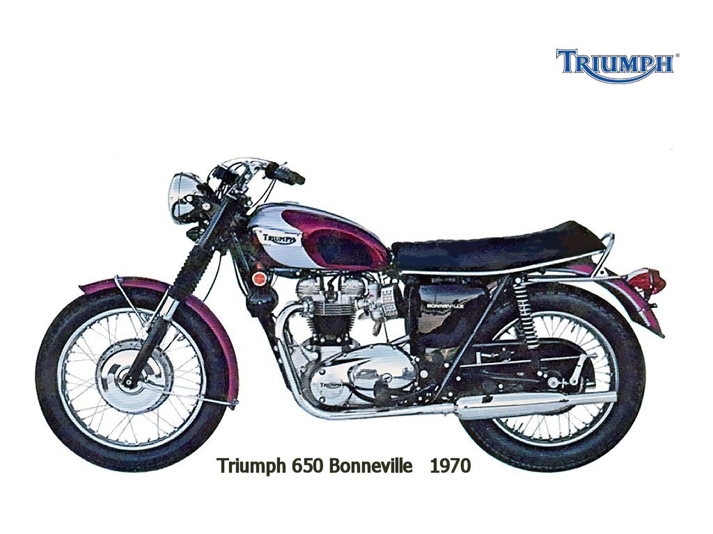 Triumph 650 Bonneville 1970