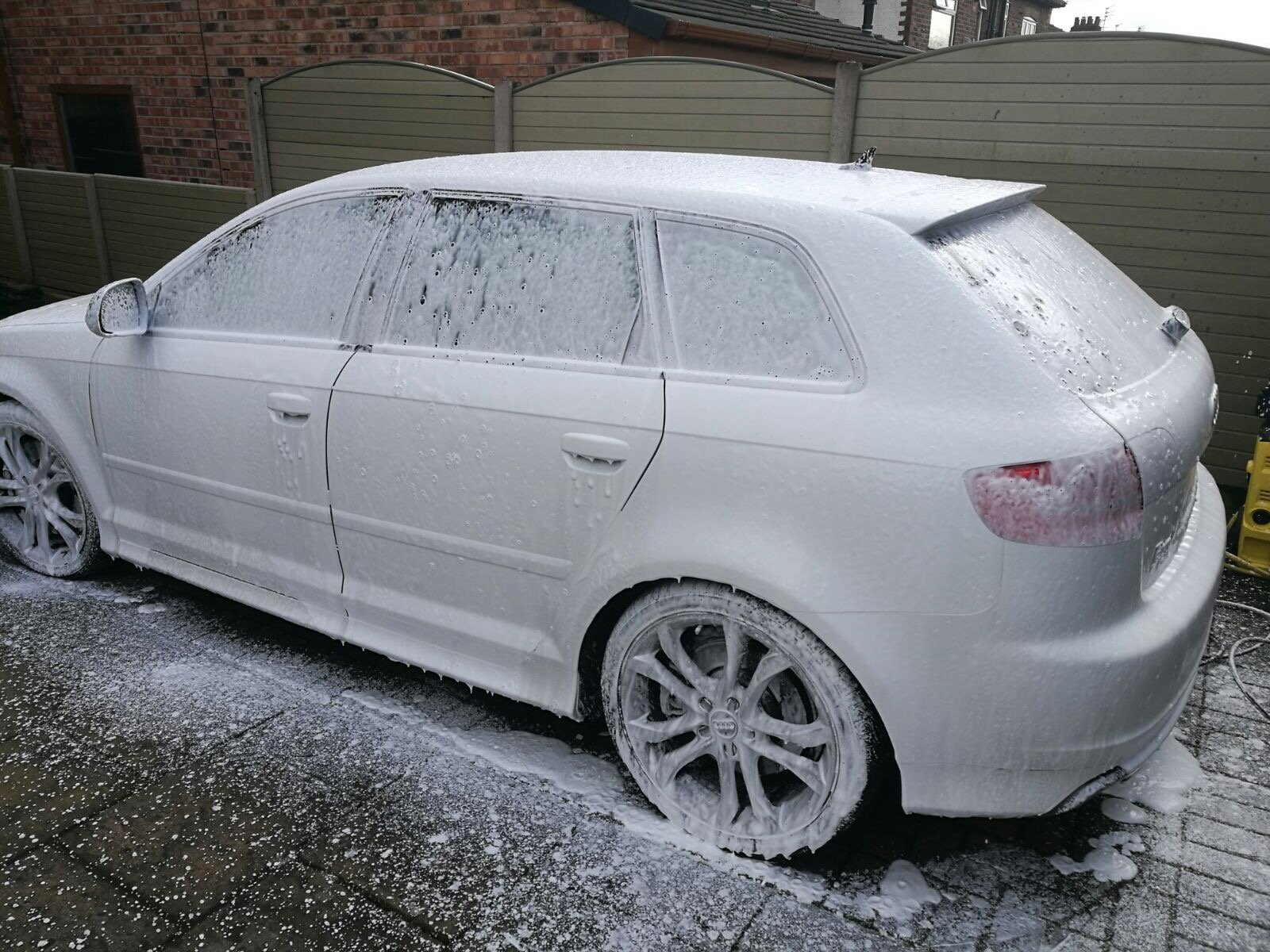 Audi S3 Snowfoam