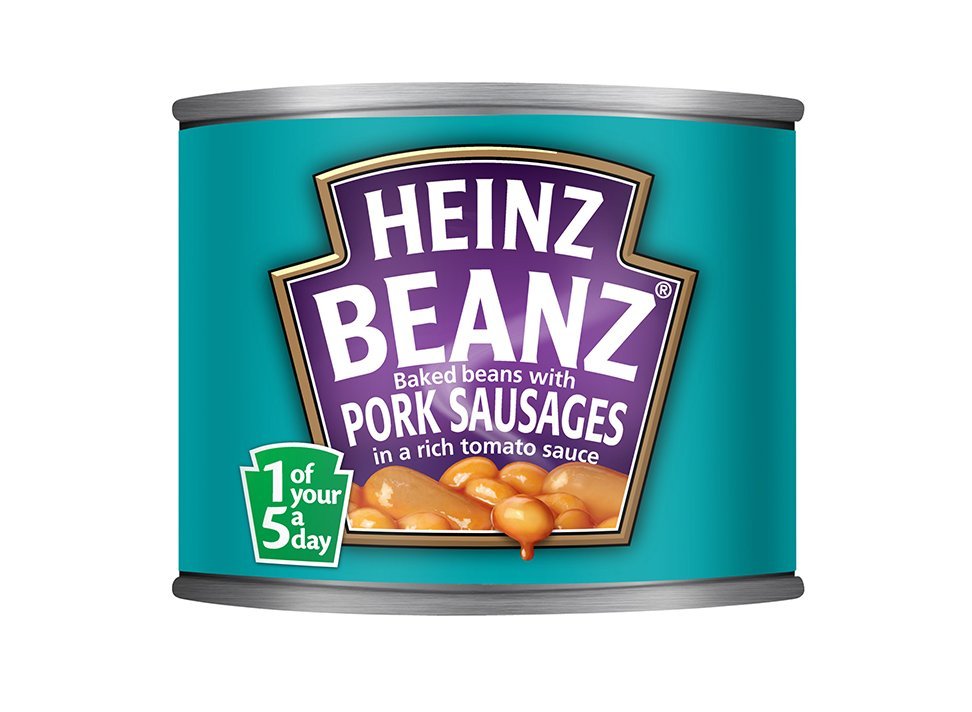 HER1200161 Heinz Beanz with Pork Sausages 200g1