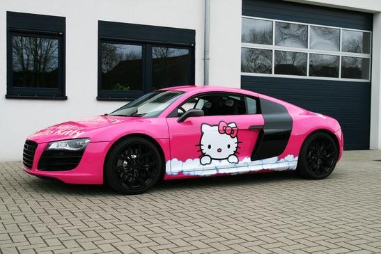 Pink Audi R8 V10 Hello Kitty by Cam Shaft 4