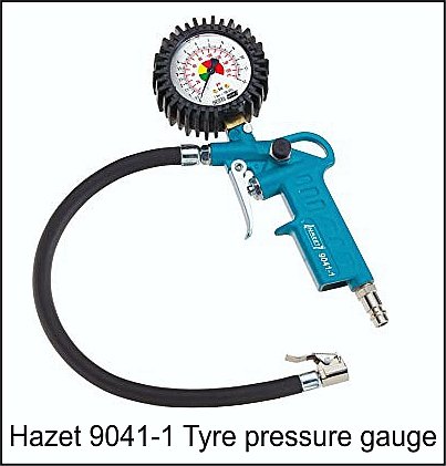 Hazet 9041 1 Tyre pressure gauge