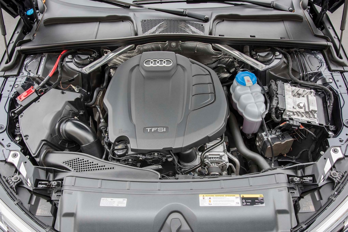 2017 Audi A4 20T Quattro engine