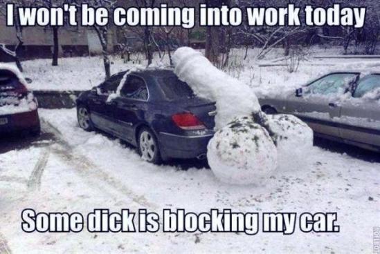 Snow  car memes