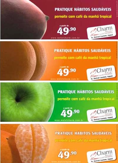 Charm funny condom ads sexy fruits fruit flavoured