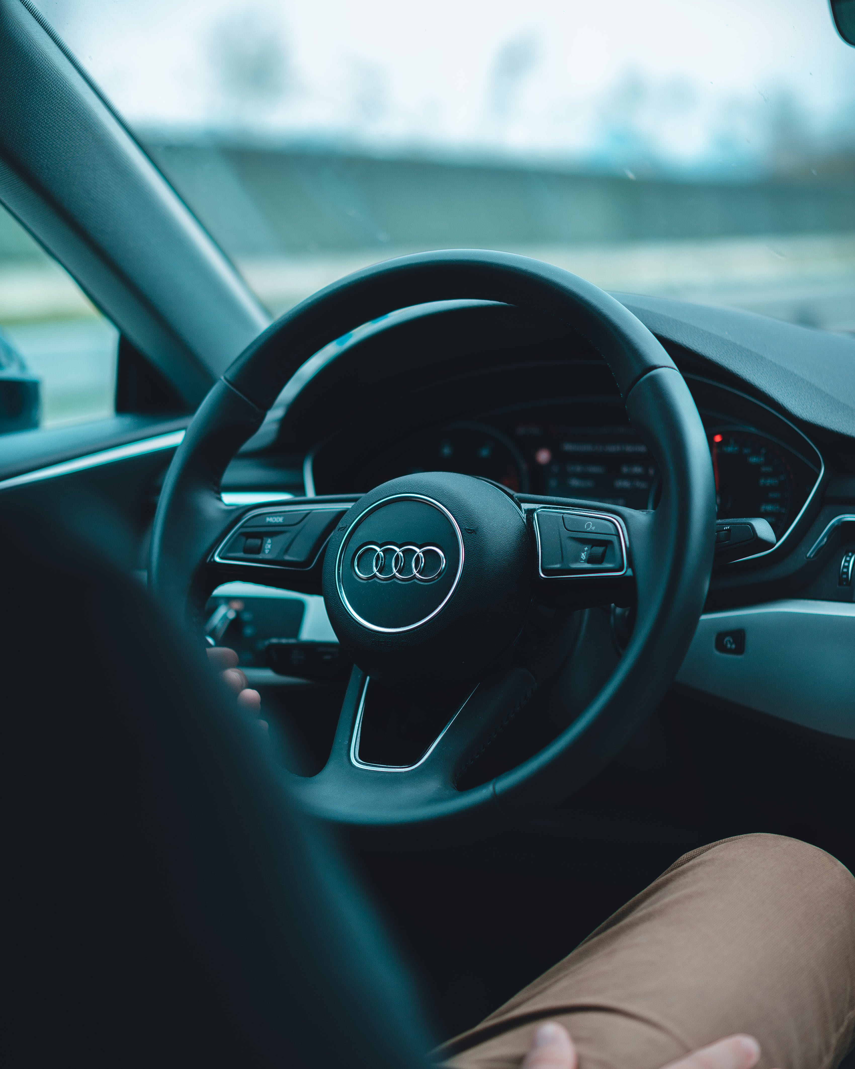 Audi driving seat