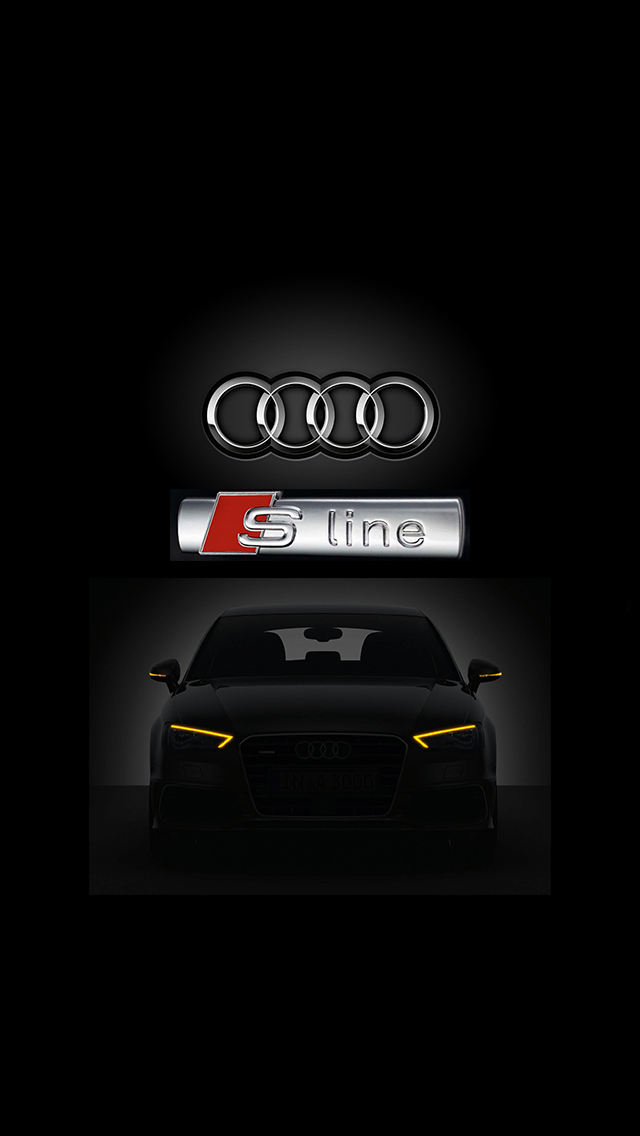 Audi iPhone S Line screensaver