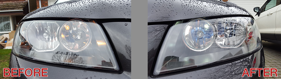 Day Sidelights before after