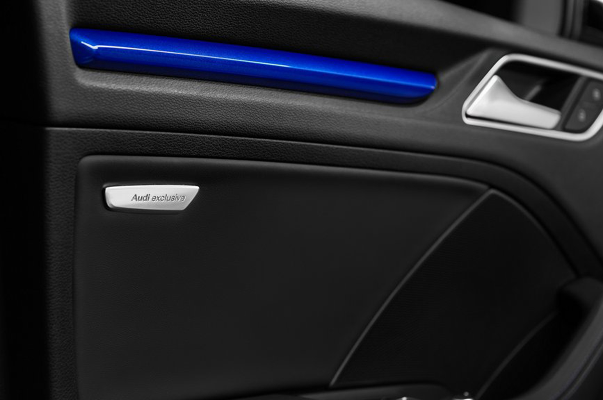 2015 Audi S3 exclusive edition blue door