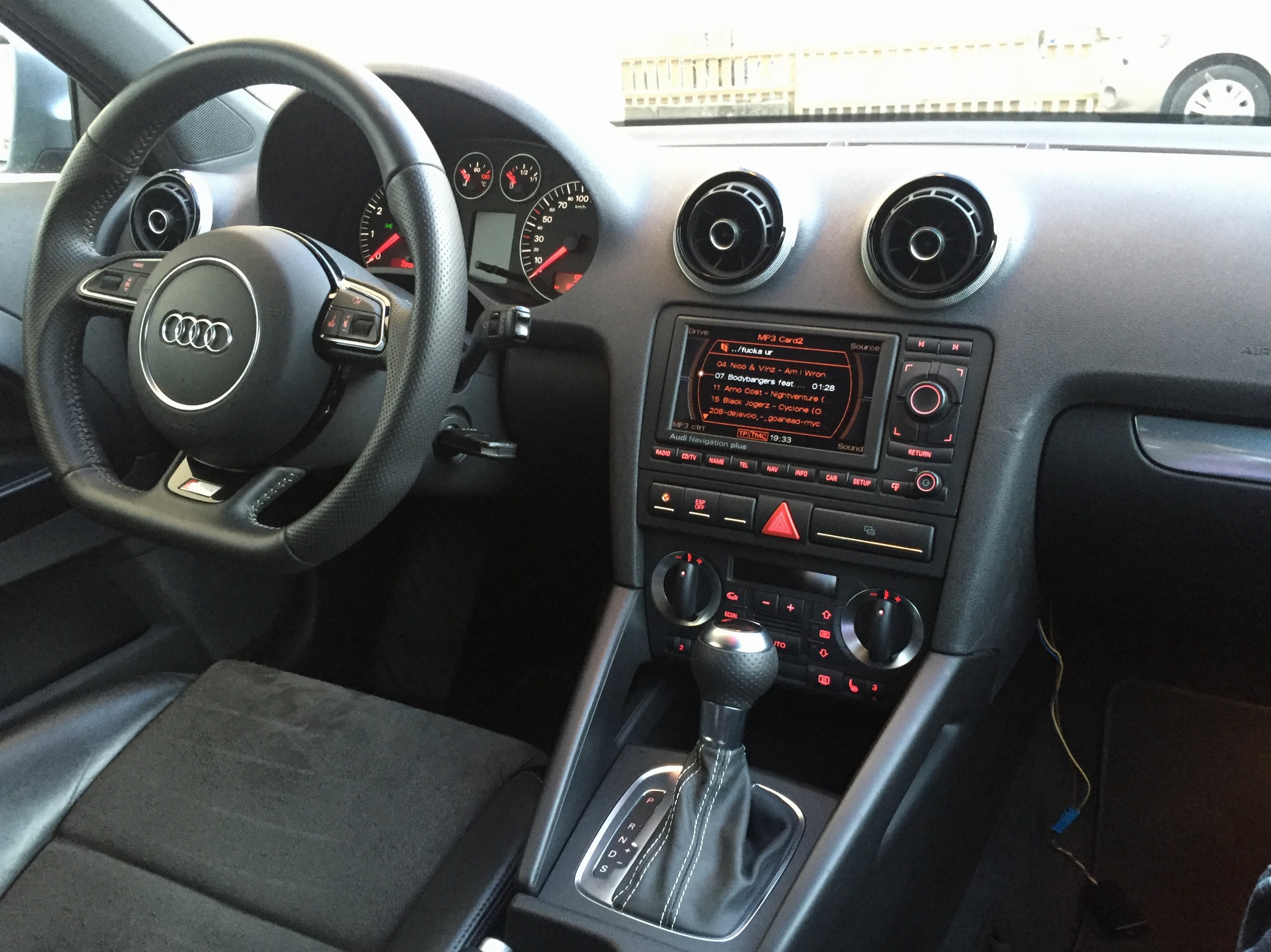Audi A3 8p Inside