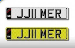 Jimmer number plate