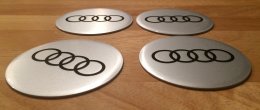 Audi Center Cap Metal Stickers 2