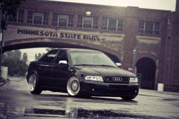 Audi b5 s4 black bbs rs