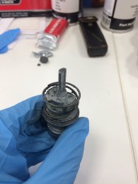 Ignition casting epoxy cleaned