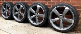 RS3 winter wheels and tyres 2x