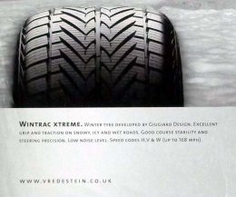 Vredestein Audi winter tyre advert 12x