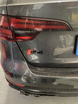 Emblem Cover schwarz - Startseite Forum Auto Audi A4