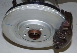 A1 POR15 front brake disc