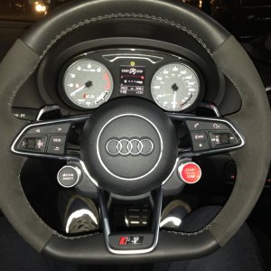 TT RS Steering Wheel
