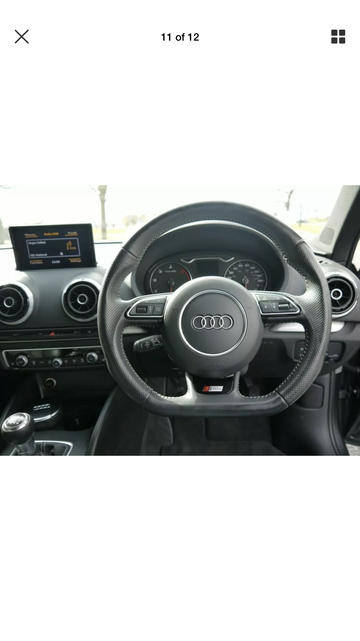 Current steering wheel